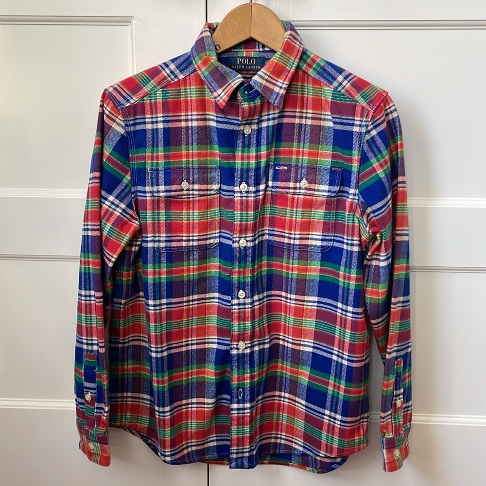 🎉HP 9/28/25🎉 Ralph Lauren Flannel Shirt